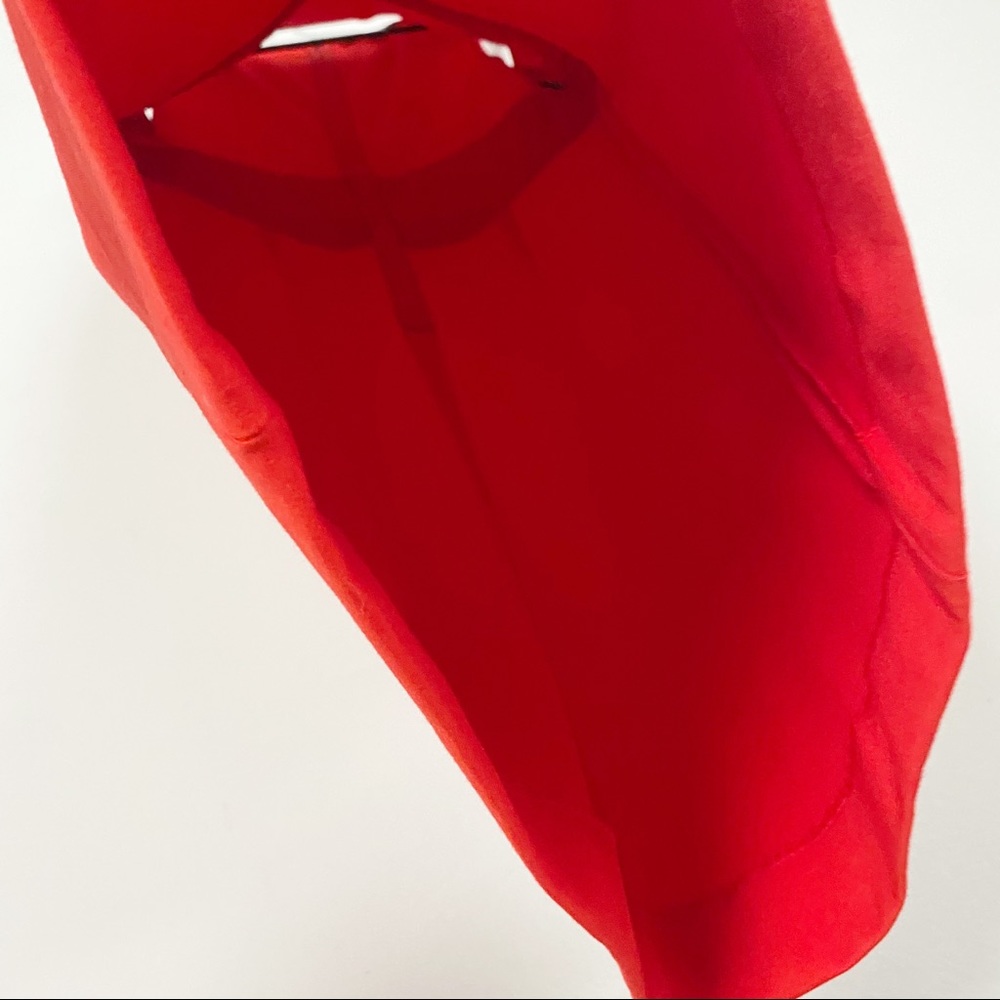 Diane von Furstenberg Evita sleeveless Sundried Tomato red dress size 6 - Picture 5 of 9